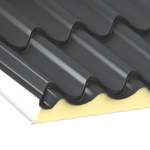 Finish Geisoleerde Dakpanplaat antraciet Finish Profiles