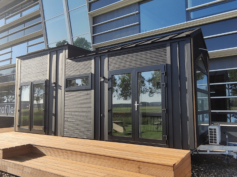 Huis en tuin tiny house finish profiles