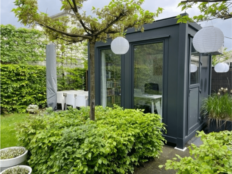 Huis en tuin tuinkantoor finish profiles