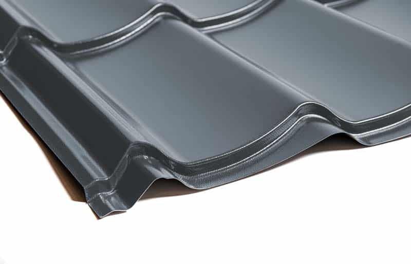 Kingstile dakpanplaat 0.45mm antraciet Finish Profiles