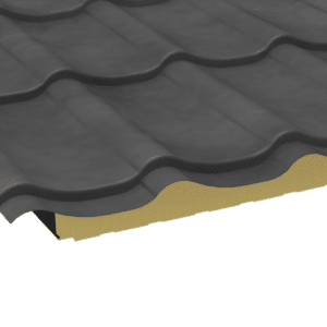 Permapan dakpanplaat Antraciet Finish Profiles