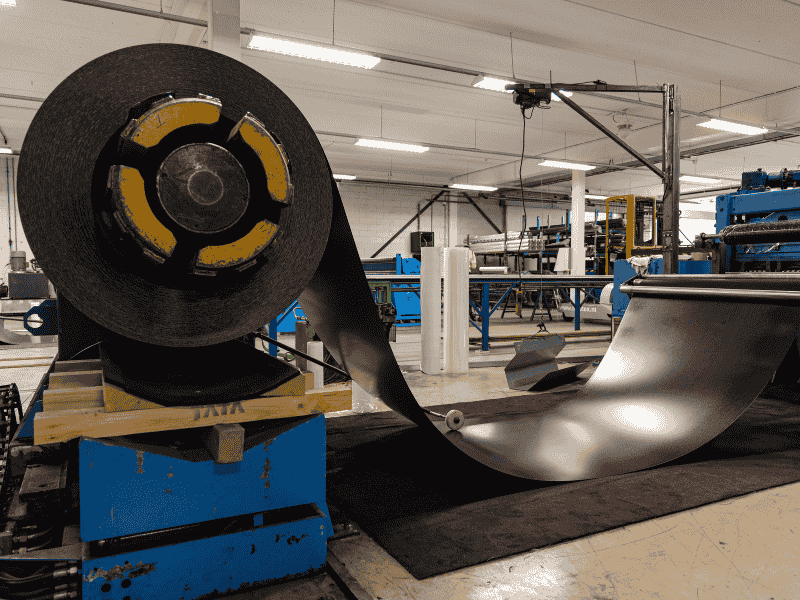 Stalen dakplaten van finish profiles eigen productie coil vlakke plaat