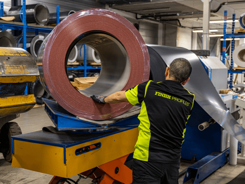 dakpanplaten eigen productie finish profiles