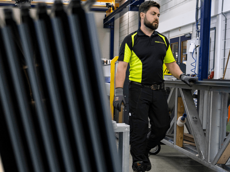 fels dak antraciet finish profiles