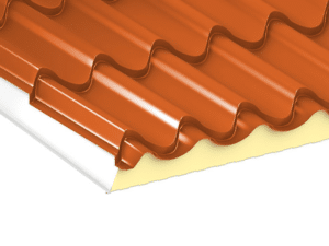 stalen dakpanplaten geisoleerd finish profiles